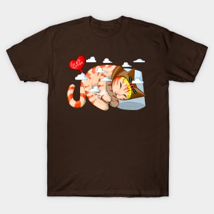 cat nap lover 2020 chacazart T-Shirt